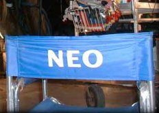 Neo's chair. Yeah, his ass was in this